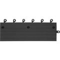 Tennesee Mat Co Wearwell ErgoDeck Heavy Duty Ramp 7/8in Thick 1.5' x 1.5' Black - Case of 10 560.78x6x18BK-CS10